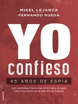 cover image of Yo confieso
